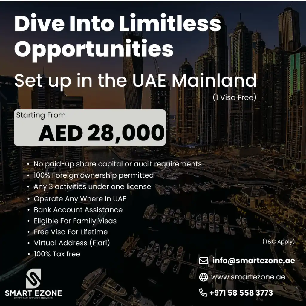 Mainland Package in Dubai